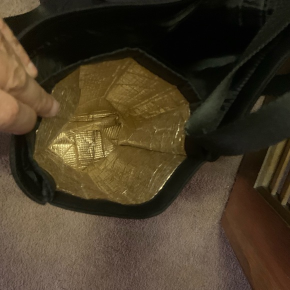 Victoria's Secret 👜 🍾 Limited 🤩 Black/Gold 2 side Insulated Wine CoolerTote - Picture 5 of 7